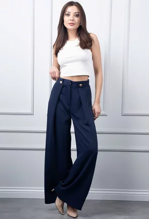 Pantaloni bleumarin