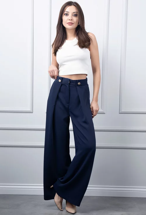 Pantaloni bleumarin