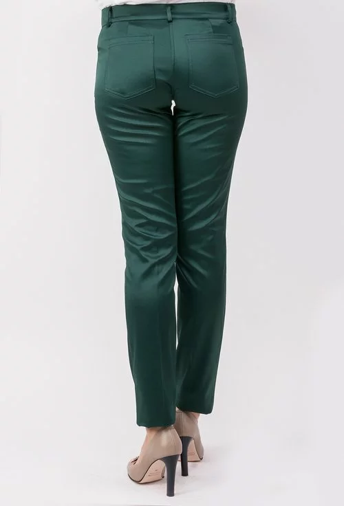 Pantaloni verde inchis Karry