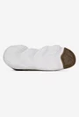 Pantofi barbati bej din material textil si piele intoarsa