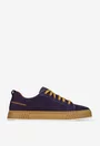 Pantofi barbati bleumarin din piele nabuc