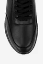 Pantofi barbati confectionati din piele naturala neagra