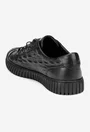 Pantofi barbati confectionati din piele naturala neagra