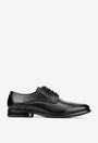 Pantofi barbati confectionati din piele naturala neagra