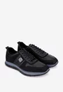 Pantofi barbati confectionati din piele neagra