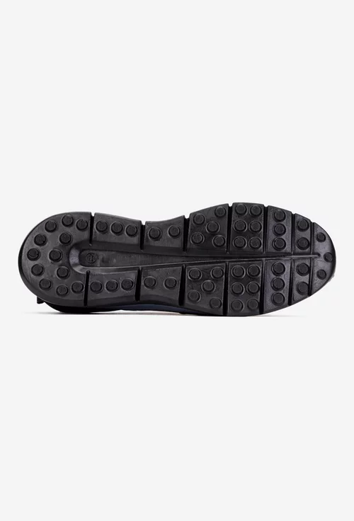 Pantofi barbati confectionati din piele neagra