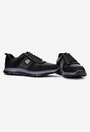 Pantofi barbati confectionati din piele neagra
