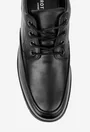 Pantofi barbati confectionati din piele neagra