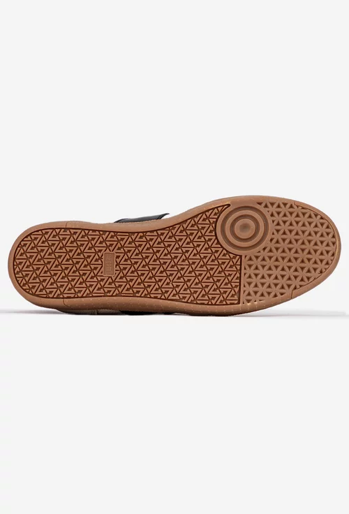 Pantofi barbati din piele bej cu negru