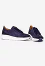Pantofi barbati din piele bleumarin