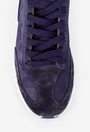 Pantofi barbati din piele bleumarin