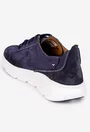 Pantofi barbati din piele bleumarin
