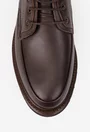 Pantofi barbati din piele naturala maro