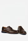 Pantofi barbati din piele naturala maro