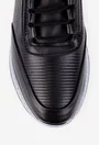 Pantofi barbati din piele naturala neagra