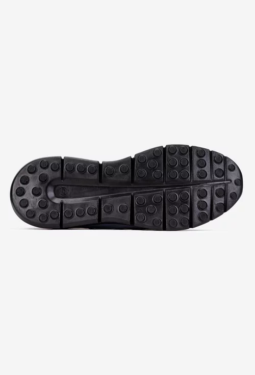 Pantofi barbati din piele naturala neagra