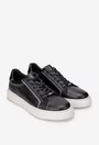 Pantofi barbati din piele naturala neagra