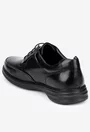 Pantofi barbati din piele naturala neagra