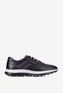 Pantofi barbati din piele naturala neagra