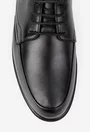 Pantofi barbati din piele naturala neagra