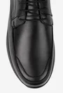 Pantofi barbati din piele naturala neagra