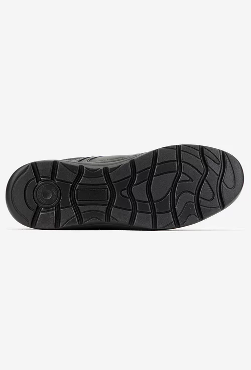 Pantofi barbati din piele naturala neagra picture - 4
