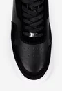 Pantofi barbati din piele neagra