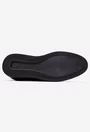 Pantofi barbati din piele neagra cu elastic
