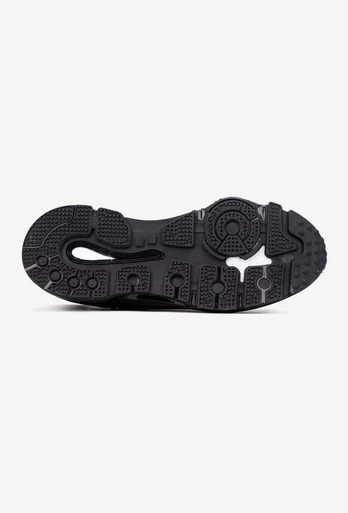 Pantofi barbati din piele taupe cu negru