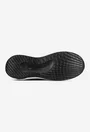 Pantofi barbati gri cu alb din piele si material textil