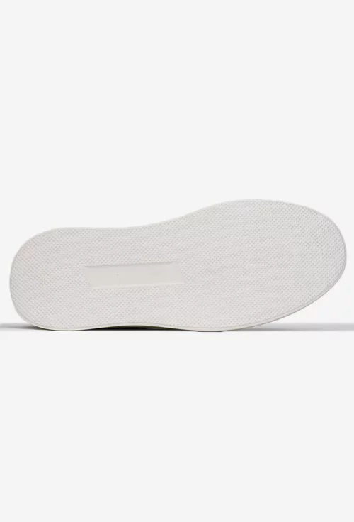 Pantofi barbati kaki din piele nabuc