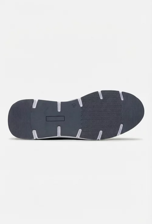 Pantofi barbati multicolori din piele intoarsa
