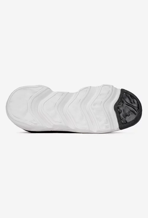 Pantofi barbati negri din material textil si piele intoarsa