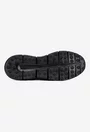 Pantofi barbati negri din piele naturala cu siret elastic