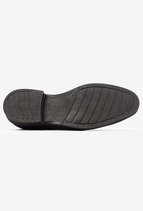 Pantofi barbati NUR din piele nabuc bleumarin picture - 4