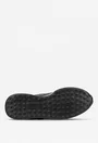Pantofi barbati NUR din piele neagra cu alb