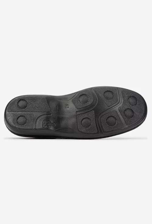 Pantofi barbati NUR din piele texturata neagra picture - 5