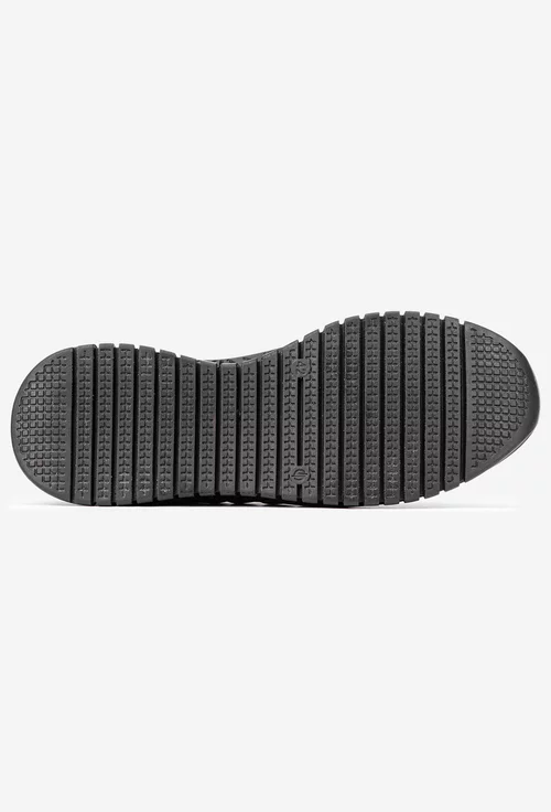 Pantofi barbati NUR negri din piele nabuc picture - 5