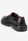 Pantofi barbati NUR negri din piele naturala