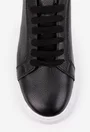 Pantofi barbati NUR negri din piele texturata