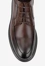 Pantofi barbati realizati din piele naturala maro