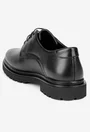 Pantofi barbati realizati din piele naturala neagra