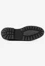 Pantofi barbati realizati din piele naturala neagra