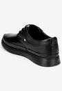 Pantofi casual barbati din piele naturala neagra