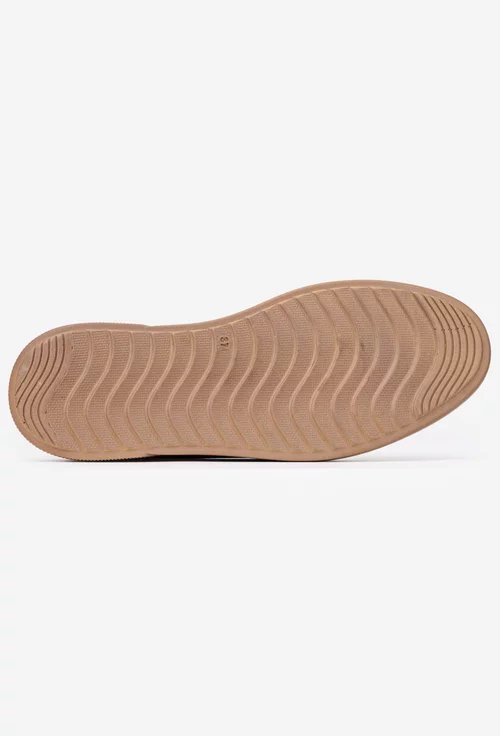 Pantofi dama albi din piele naturala