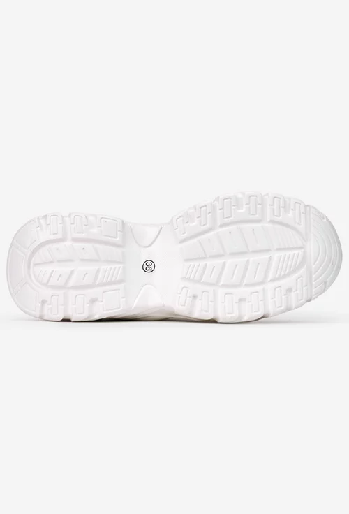 Pantofi dama bej cu maro si auriu din piele