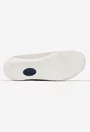 Pantofi dama bej din piele cu siret elastic
