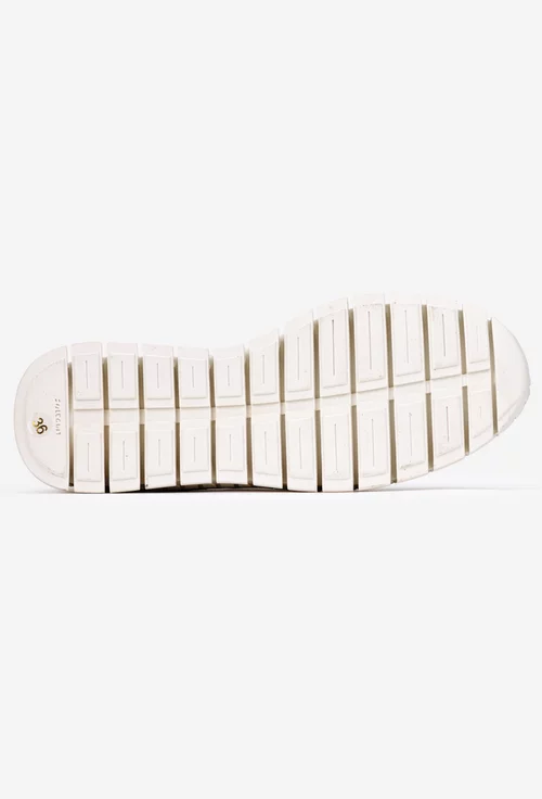 Pantofi dama bej din piele naturala
