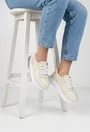 Pantofi dama bej din piele naturala
