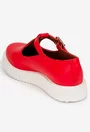 Pantofi dama corai din piele naturala